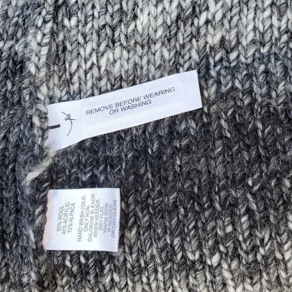 70s style Ombre tones Wool Duster S- M - Picture 8 of 8